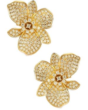 Viviana Halil The Martha Premium Zirconia Earring - Metallic