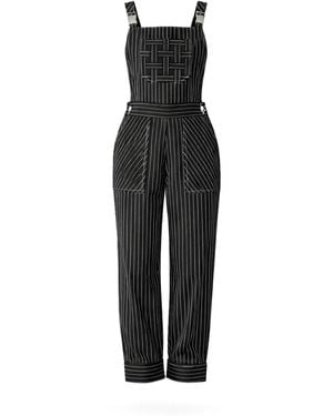 Lumina Eligma The Meridian Over-Jumpsuit - Black