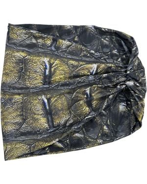 Animal Amazon Reversible Skirt - Gray