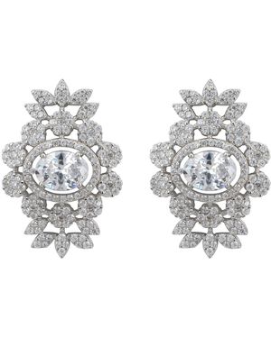LÁTELITA London Spencer Statement Drop Earrings - Metallic