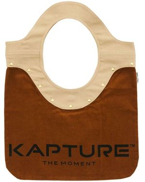 Kapture Par Tote Bag Version B - Brown