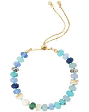 Saachi Beaded Bracelet - Blue