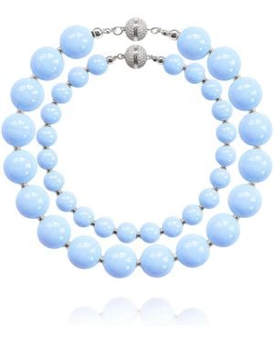 Saule Label Siena Duo Necklaces - Blue
