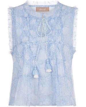 Liminal Lola Blouse - Blue