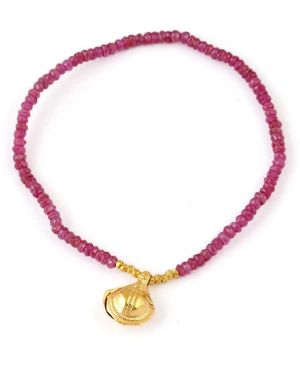 Opium Jewels Vintage Amulet Bracelet - Pink