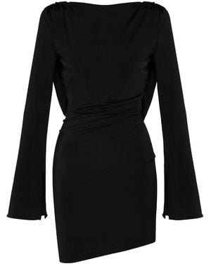 Khéla the Label Back Off Mini Open Back Dress - Black