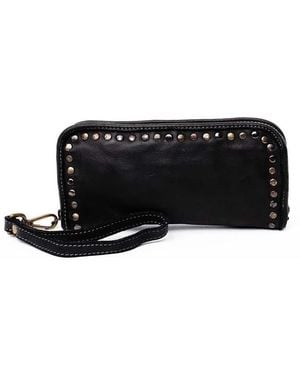 Bolsa Nova Handbags Sofia Zip Around Wallet - Black