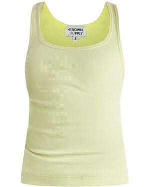 Known Supply Garnet Tank - Yellow