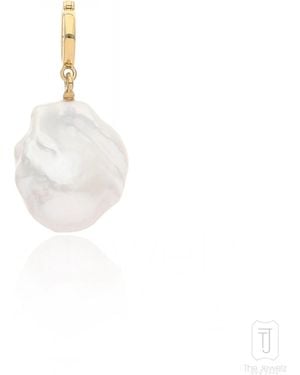 The Jewelz Pearly Pie Charm Pendant - White