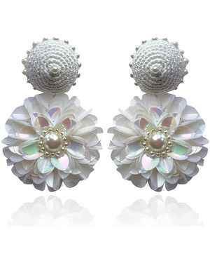 PINAR OZEVLAT Snow Dahlias - Metallic