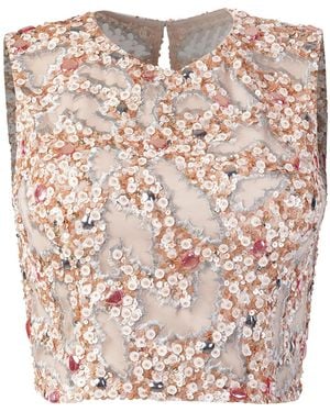 Raishma Blush Crop Top - Pink