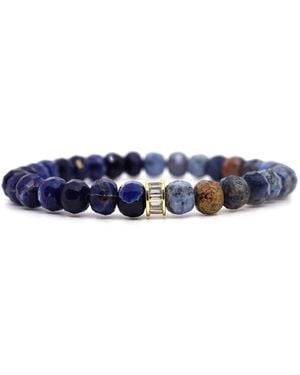 Shar Oke Sodalite & Lapis Lazuli Bracelet - Blue