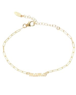 Kris Nations Mama Bracelet Vermeil - Metallic