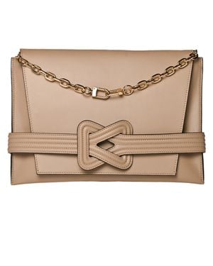 Gráinne Maher Neutrals Anu Convertible Clutch Bag - Natural