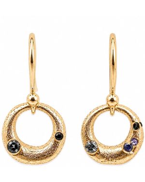 Zoe Alexandria Jewellery Demilune Earrings - Metallic