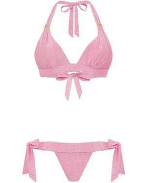 Leyla Maya Ltd Annie & Natasha Bikini Set - Pink