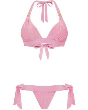 Leyla Maya Ltd Annie & Natasha Bikini Set - Pink