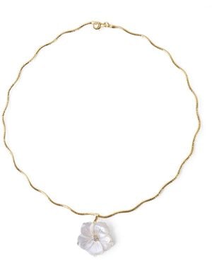 The Link Between Renata Necklace Vermeil - Metallic
