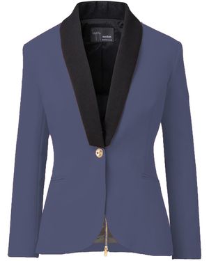 Layo G Rebellious Stretch Blazer - Blue