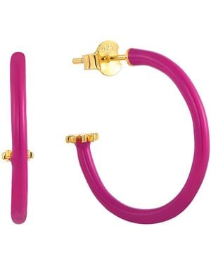 Pinnole Earrings - Pink