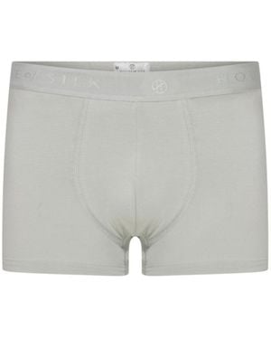 House of Silk Micro Modal Extra Soft Boxer Mint - Grey