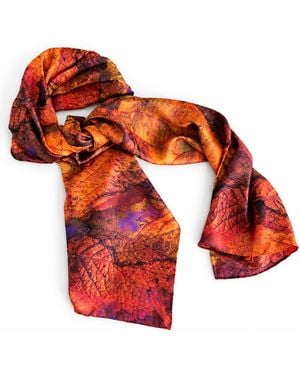 Richard Stone Studio Sienna Silk Scarf - Orange