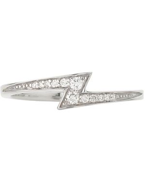 Zoe & Morgan Zap Diamond Ring - White