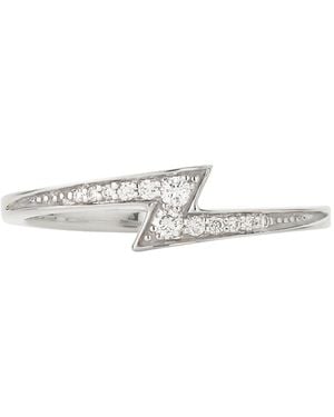 Zoe & Morgan Zap Diamond Ring - White