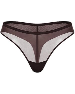 Zhilyova Unnamed Gravity Thong - Brown
