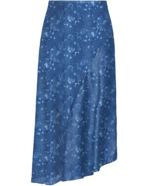 Blackbough Swim Phoebe Asymmetrical Skirt Cyanotype - Blue
