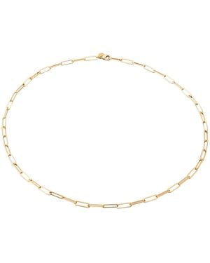 Scream Pretty Long Link Chain Choker - Metallic