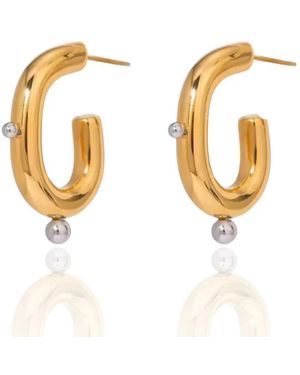 Kybele Studio Dazzling Earrings - Metallic