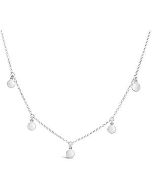Lutiro Mini Disc Necklace - Metallic