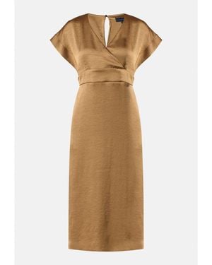Helen Mcalinden Fleur Antique Brass Dress - Natural