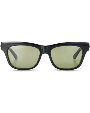 The Avantguard Wallflower Midnight Gloss Wayfarer Sunglasses - Green