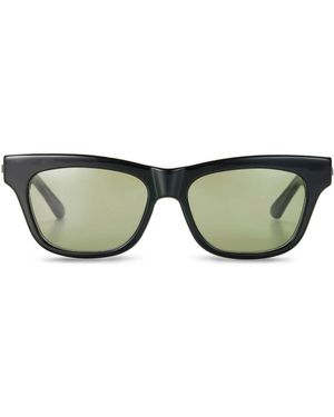 The Avantguard Wallflower Midnight Gloss Wayfarer Sunglasses - Green