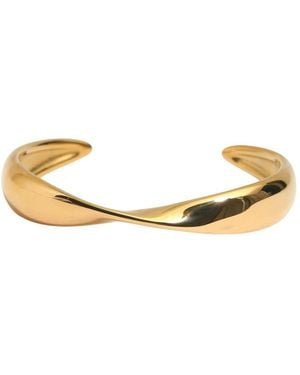 Miss Cecilia Twist Sculpt Cuff - Metallic