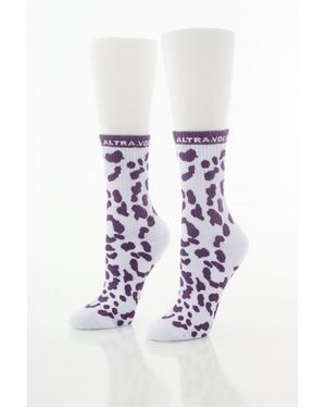 Altra Volta Leopard Socks - White