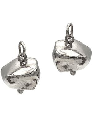 Jaredjamin Nugget Earring Charms - White