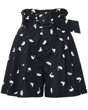AGGI by HALEWSKI Brigitte Shorts - Black