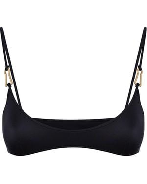Bianca Resortwear Mina Bikini Top - Black