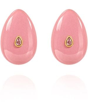 Saule Label Nelle Earrings - Pink