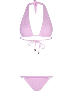 The Delarose Sisters French Kiss Baby Bikini - Purple