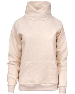 Oh!Zuza Neutrals Roll-Neck Sweatshirt - Natural