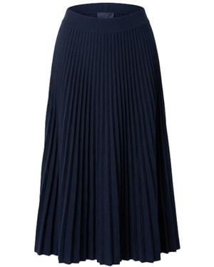 At Last Maplewood Knitted Skirt - Blue