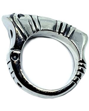 Tg-Jewellery by Tamara Gervasio Eyebrow Statement Ring - Metallic