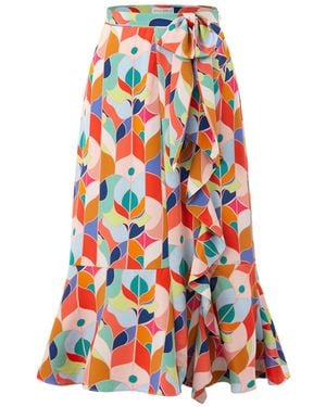 Emma Wallace Avery Skirt - Red