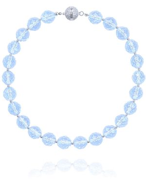 Saule Label Leni Grande Necklace - Blue