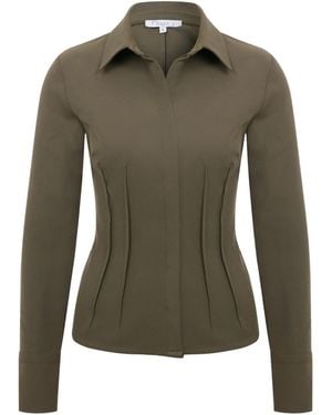 Maan Istanbul Concealed Button Up Shirt - Green