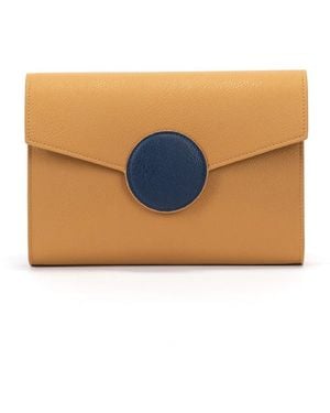 CAMPO MARZIO Roma 1933 Phoebe Clutch Bag - Blue